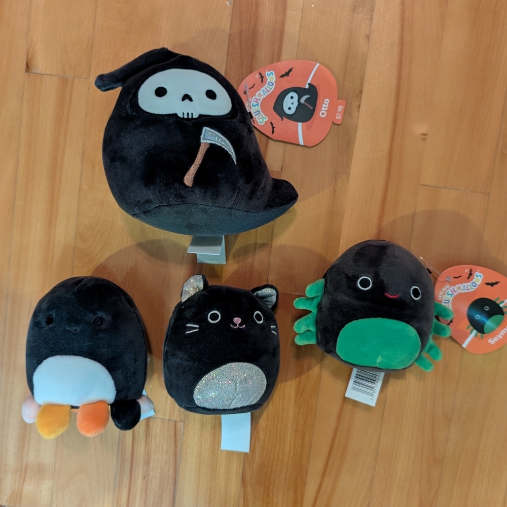 Halloween Squishmallow Plush Lot